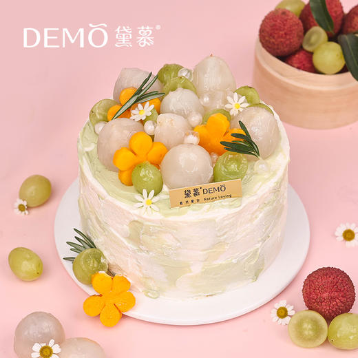 荔夏晚风·龙井桂花荔枝抹茶生巧蛋糕 | Lychee Evening Breeze 商品图0