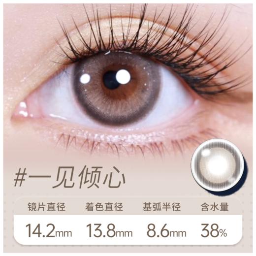 一见倾心 半年抛美瞳 MB01GR 商品图0