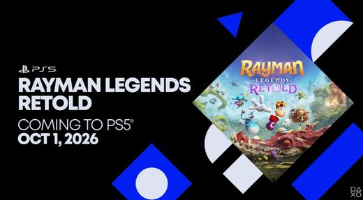 【预订订金】PS5游戏 雷曼传奇 重制版 中文版 2026.10.01 商品图1