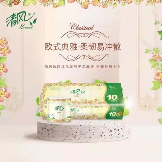 【38.9元任选3提】清风4层卷纸1000g 10卷/提(3提全国包邮，部分地区除外) 商品图2