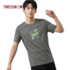 Threegun三枪 水柔棉印花圆领短袖男衫-T20013A01 商品缩略图0
