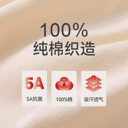Threegun三枪 舒肤棉女平脚裤-50734B111 商品图12