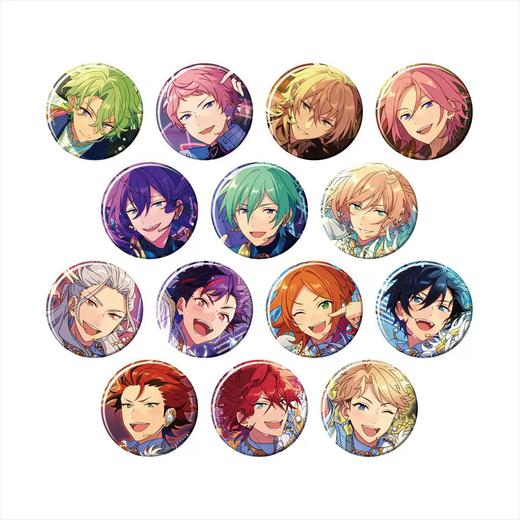 ES 偶像梦幻祭 2026年2月 IDOLSIDE 吧唧 徽章 14包/盒 谷子 商品图0