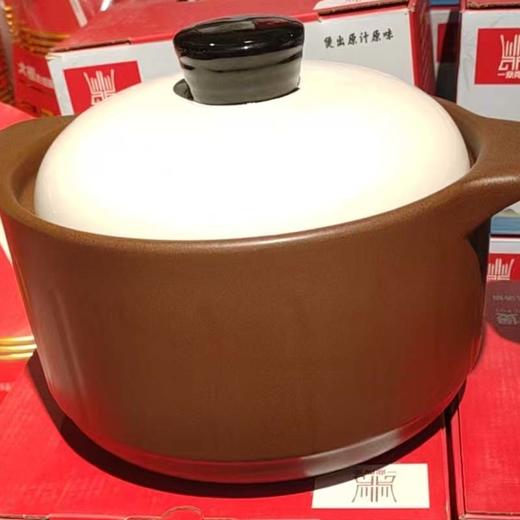 一鼎陶瓷B2竖纹汤锅3.5L 商品图0
