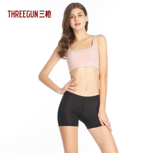 Threegun三枪 【细柔莫代尔】女士三分安全打底裤（1条装）-50368B011 商品图4