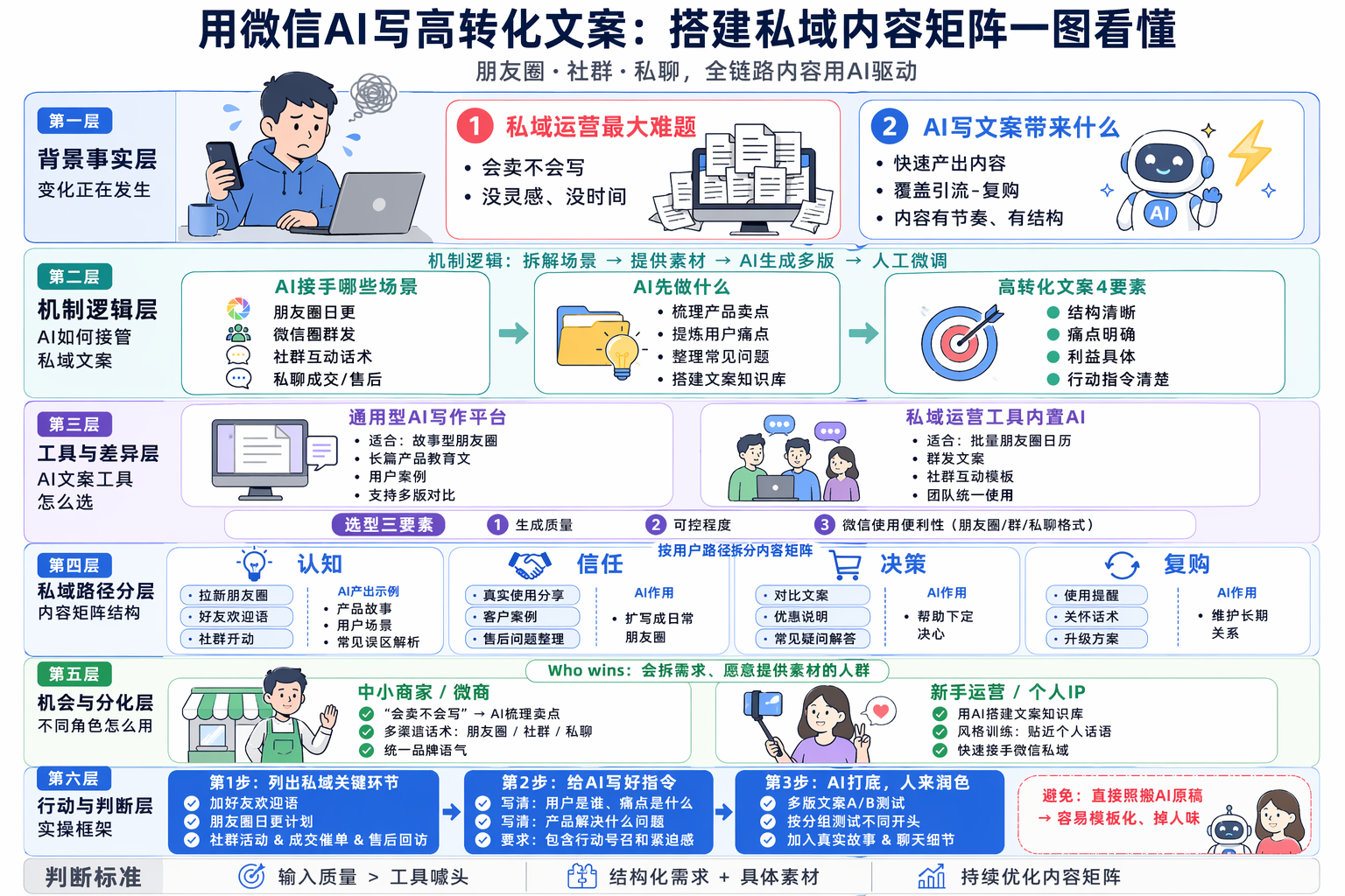 微信怎么用AI写文案，适合哪些私域场景？  