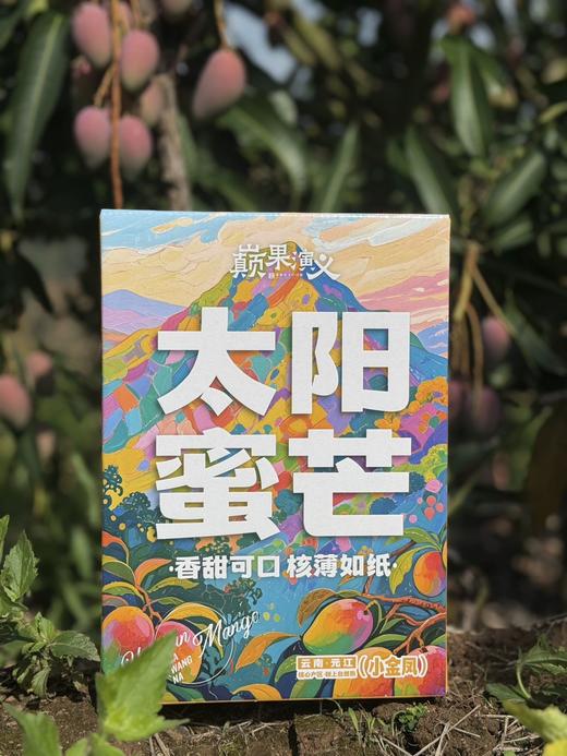 太阳蜜芒5斤特级礼盒装芒果 商品图4