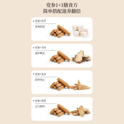 正安 甘肃岷县党参 三年秋季采挖优质原材 自然晾晒手选鲜切拒绝熏硫 倦怠血气口渴疲惫体弱月经 家庭汤料女性茶饮办公室 党参段250g/罐 商品图13