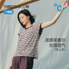 Threegun三枪 彩条莱赛尔棉粗罗纹亦袖女衫-T20183A01 商品缩略图0
