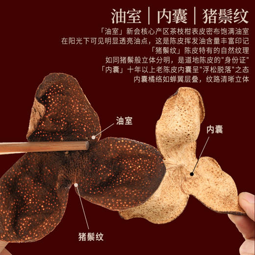 正安 陈皮礼盒 15年自然生晒 足年干仓陈化温润甘醇 经典玻璃大罐高端礼盒 送礼首选 200g/盒 商品图7
