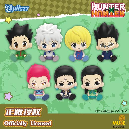 NULLSET 全职猎人 坐坐系列摆件 全7种 6只/盒 盲盒 商品图0