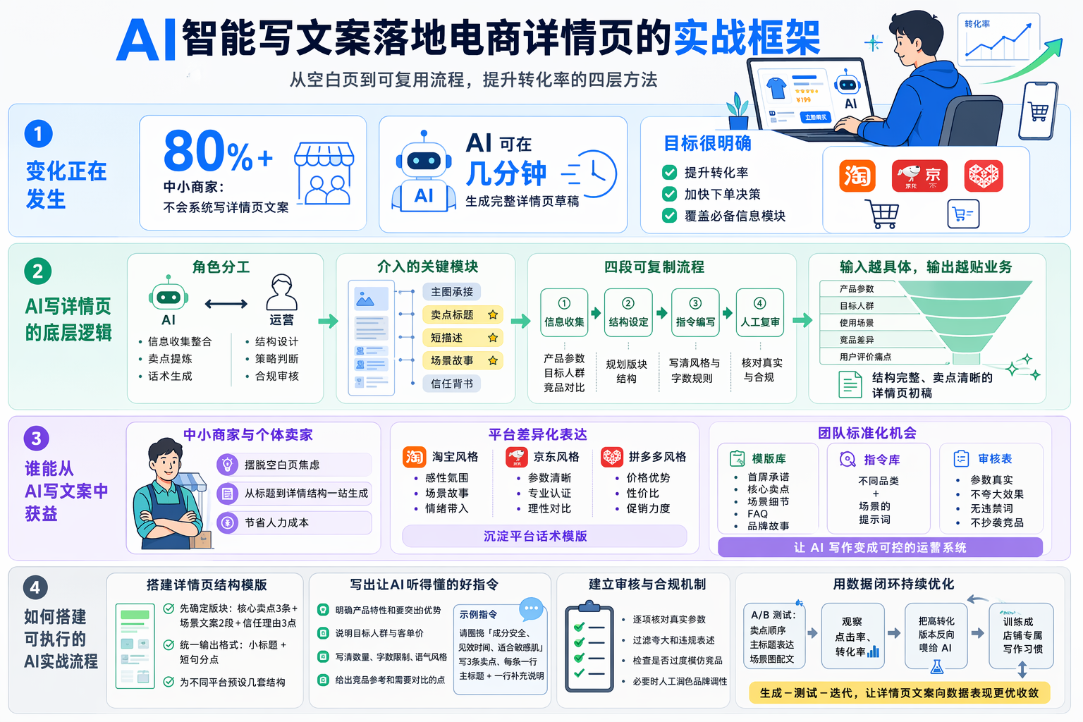 AI智能写文案如何落地商品详情页场景？