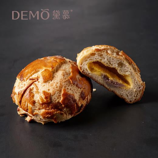 奶黄芋泥菠萝包|Taro Paste and Custard Pineapple Bun 商品图0
