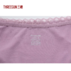 Threegun三枪 【细柔莫代尔】中腰花边女士三角内裤（1条装）-40696B011 商品缩略图5