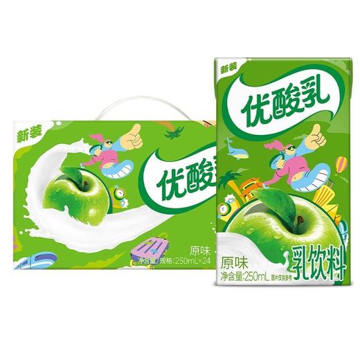 伊利原味优酸乳 250ml*24瓶/提 商品图0