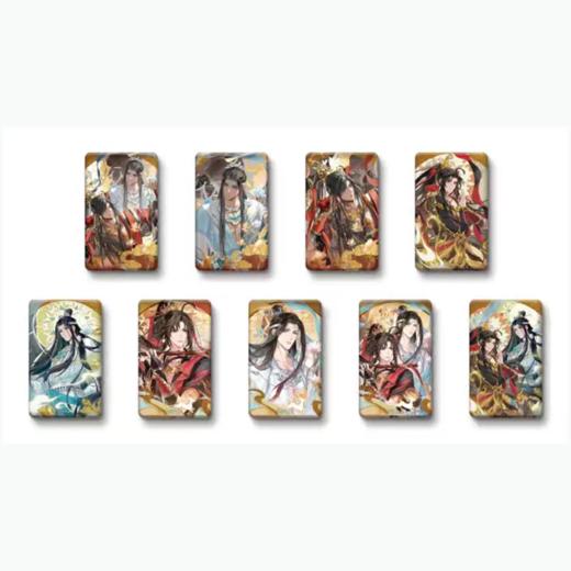 魔道祖师 敦煌系列徽章 吧唧 A款 9包/盒 国谷 耽美 商品图0