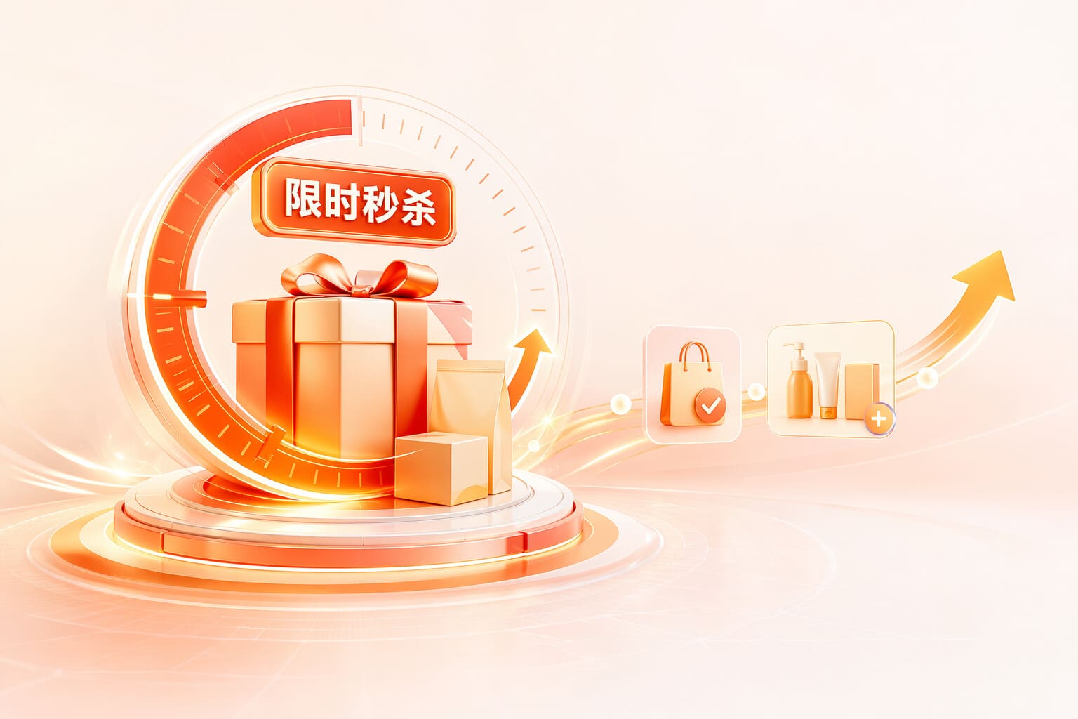 想做限时秒杀却总砍不动库存？用紧迫感带动下单和连带销售