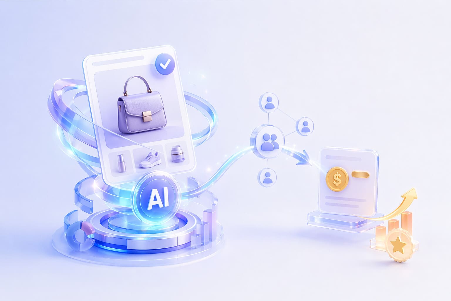做分销、社群团购却难变现？用AI选品+自动分账高效带货