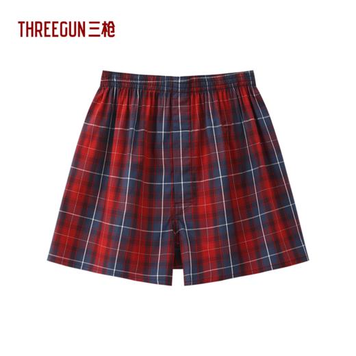 Threegun三枪 全棉色织男阿罗裤-T50090B03 商品图6