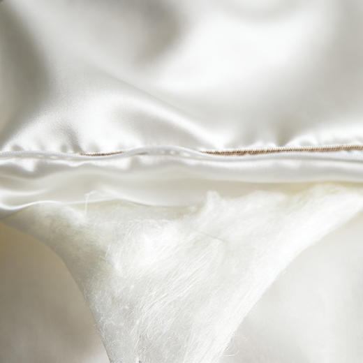 有机柞蚕丝填充夏凉被 柔感控温升级款 A级面料亲肤舒适被子 母婴可用凉被 商品图7