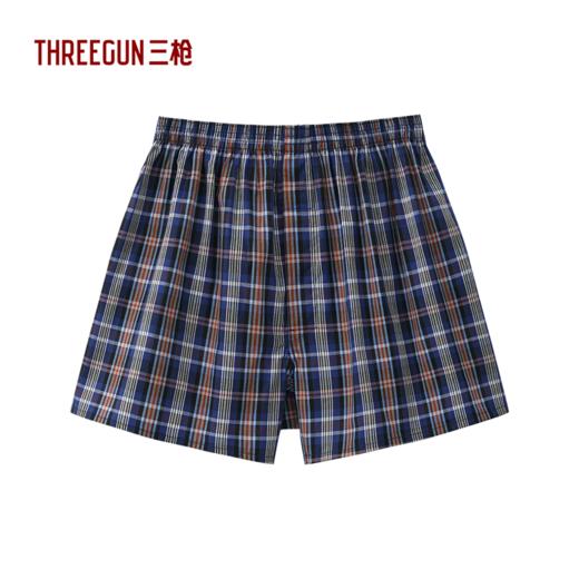 Threegun三枪 全棉色织男阿罗裤-T50090B03 商品图4
