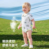 贝肽斯婴儿衣服包屁衣短袖夏季薄款新生儿男女宝宝a类翻领连体衣 商品缩略图3