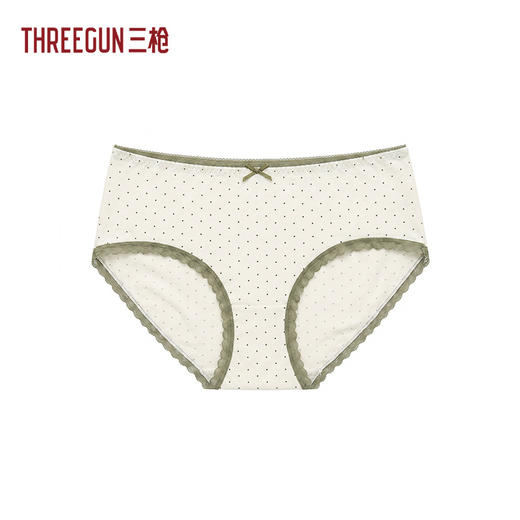 Threegun三枪 莫代尔印花女三角裤-40956B011 商品图1