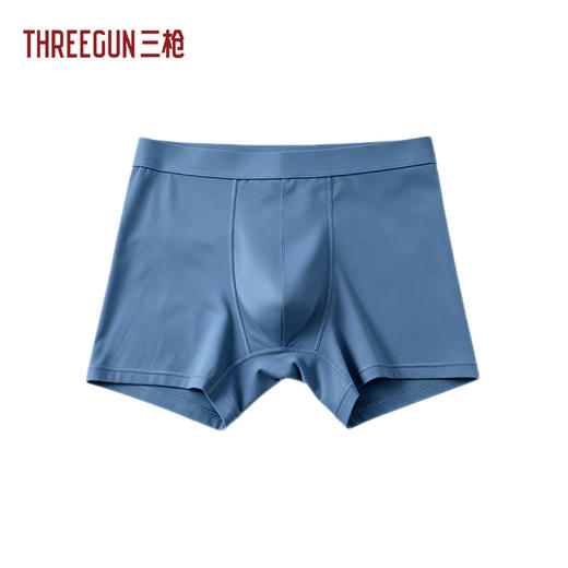 Threegun三枪 皮马棉包根男长平脚裤（大版）-50689B021 商品图3