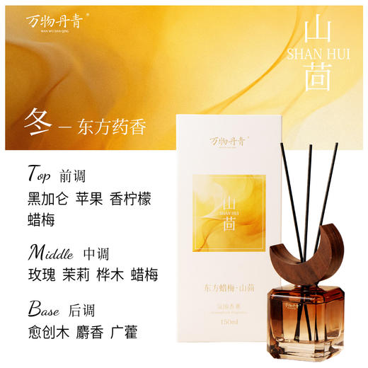 四时清味梅系列无火香薰 春夏秋冬顺时香愈 抄经稳定情绪焦虑压力 上班学生家居布置 万物丹青家居无火香薰 商品图5