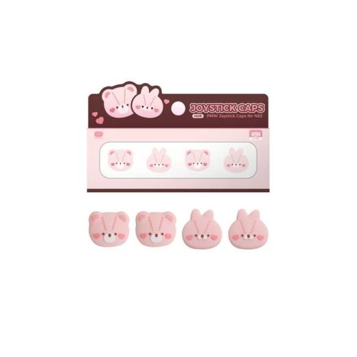 PMW Switch2 NS2 草莓兔/腮红熊兔 手柄摇杆帽 配件 商品图2