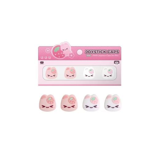 PMW Switch2 NS2 草莓兔/腮红熊兔 手柄摇杆帽 配件 商品图1