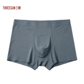 Threegun三枪 速爽木代尔窄边男平脚裤-50917B021
