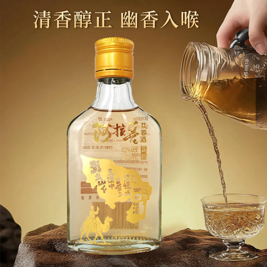 阿拉善肉苁蓉露酒  幽香入口醇 品质原材有机认证 肾气阳元满满  送人父亲师长礼盒装 9瓶/盒 商品图3