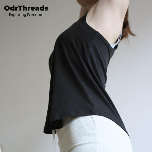 【反季清仓】OdrThreads 零感天丝羊毛丝滑细腻垂坠感工字背心SW25065 商品图3