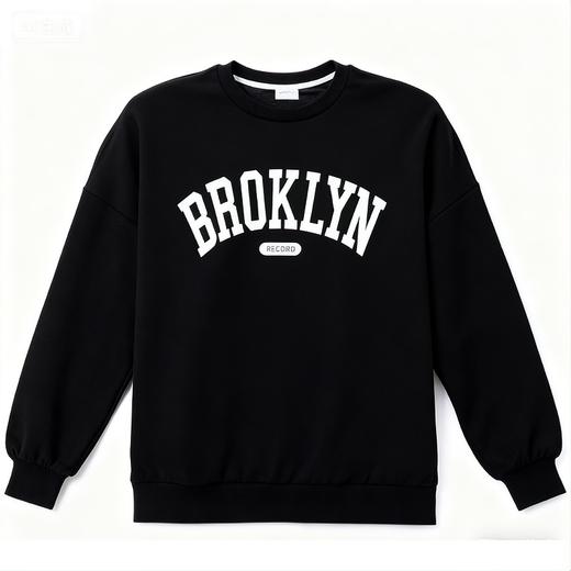 【反季清仓】OdrThreads 美利奴羊毛280高克重男女士加绒卫衣长袖SW24055 商品图2