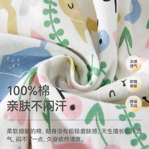 贝肽斯婴儿裙子夏季新款宝宝连衣裙女童纯棉婴幼儿公主裙洋气 商品图6