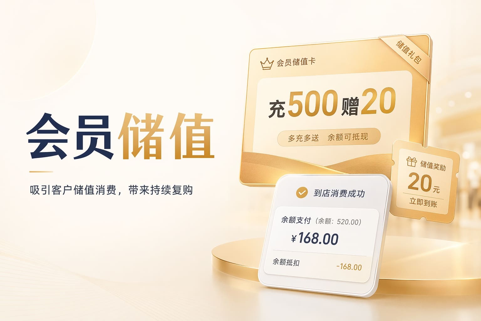 线下办卡难留客？用储值积分会员体系，让新客愿意反复回头