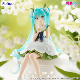 FuRyu 初音未来 泡面压 铃兰花仙子 手办模型