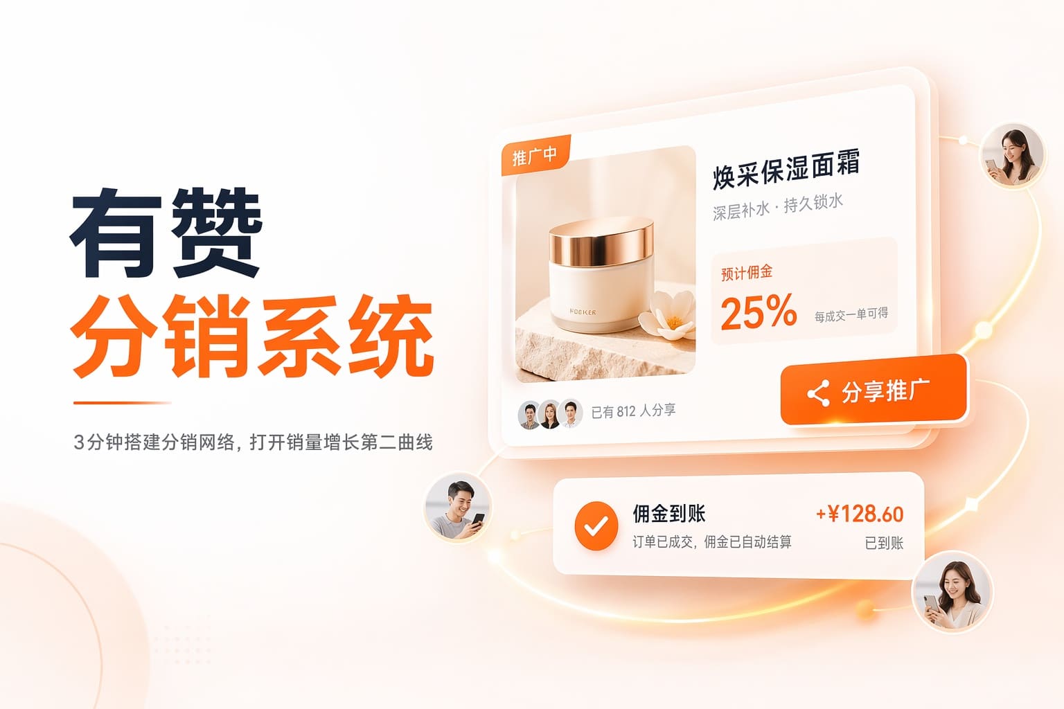 想做社交分销却不知道怎么起步？3分钟搭建多人帮你卖货的分销体系