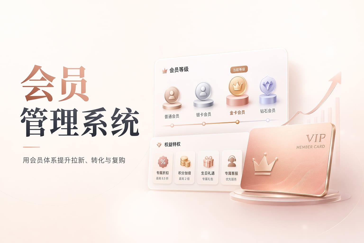 想做会员却玩不转积分等级？一套玩法让会员愿意留、愿意复购
