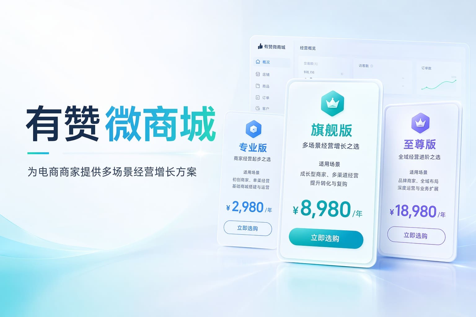 做微信微商城还不清楚收费？一页看懂各版本价格与适合阶段