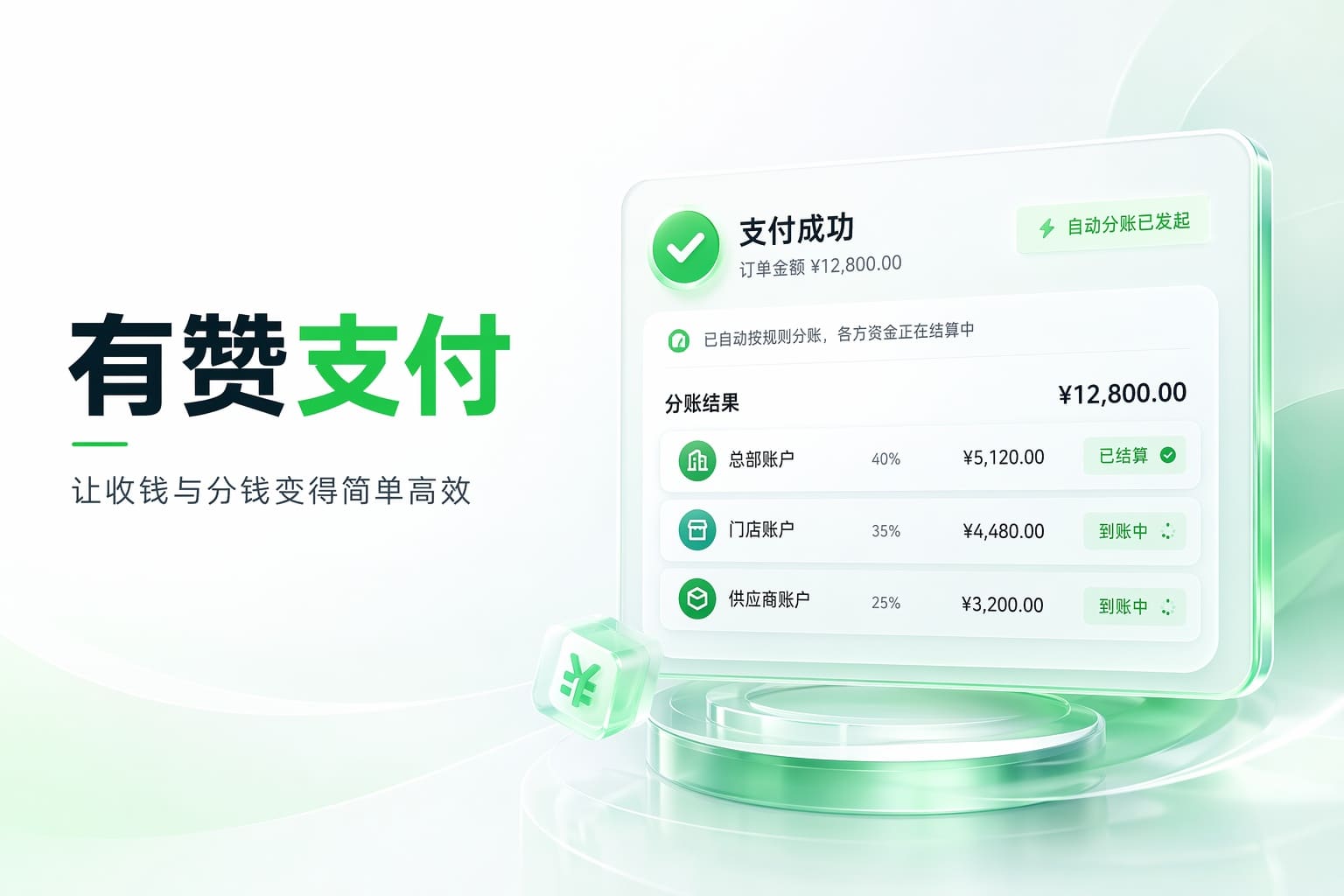 连锁门店、电商资金流水复杂？用聚合收款+自动分账管清每一笔钱