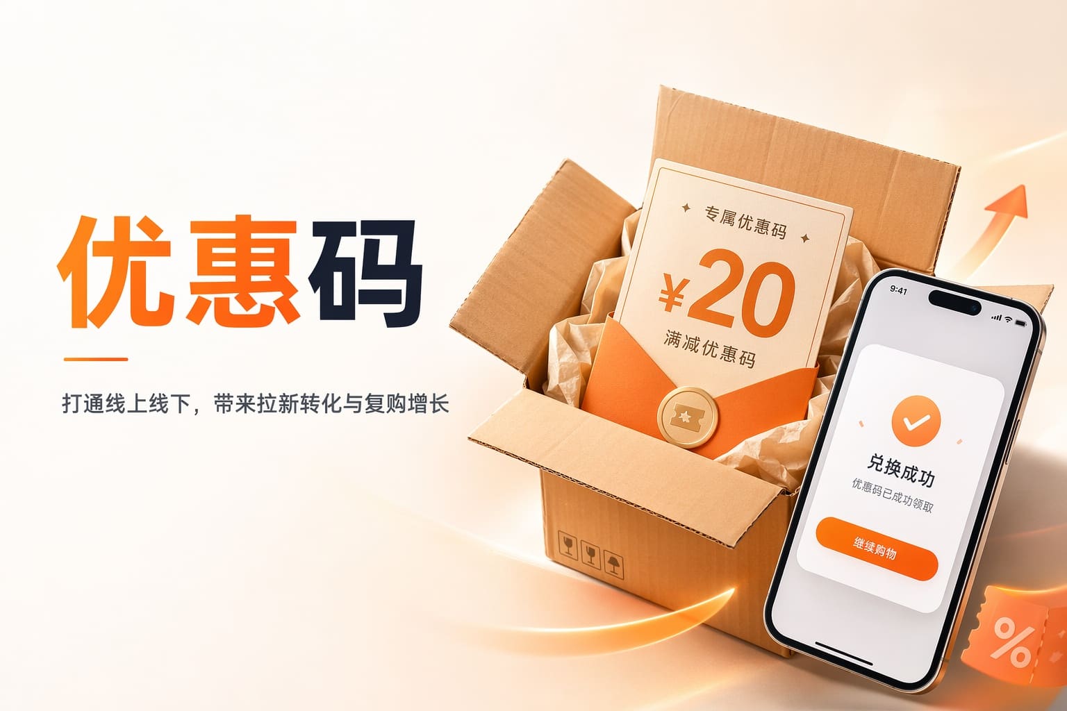 想发优惠码却效果平平？一套玩法搞定拉新促复购