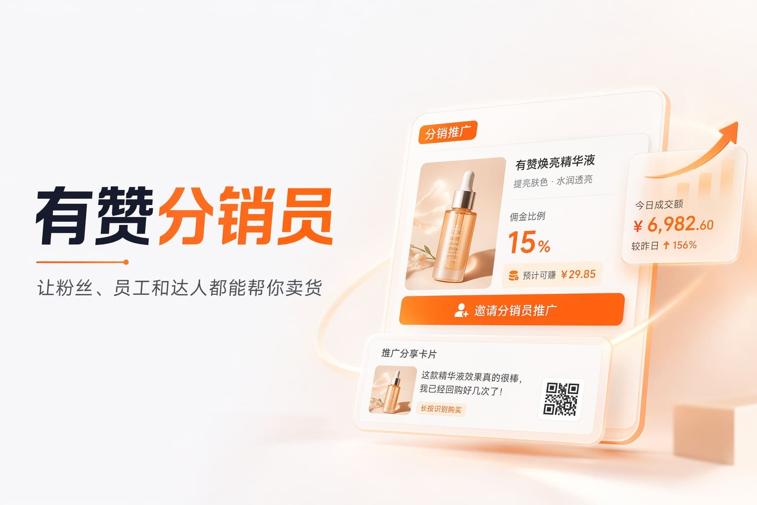 粉丝、员工都能帮你卖货？轻松搭建万人分销团队