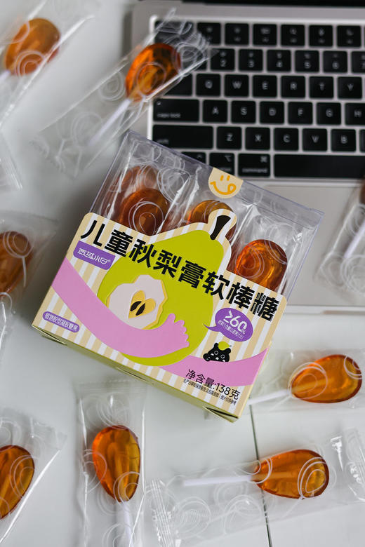 儿童秋梨膏软棒糖 138克/盒（12根/盒） 商品图3