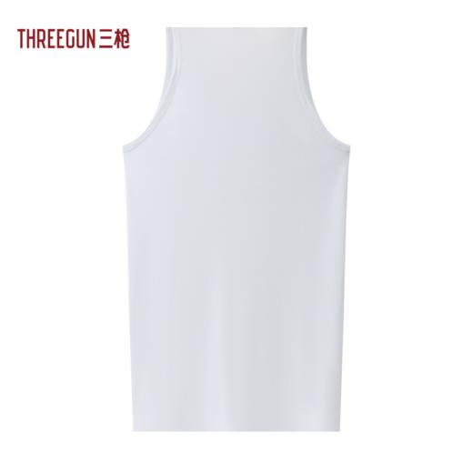 Threegun三枪 舒肤棉罗纹弹力男背心-30141A911 商品图1