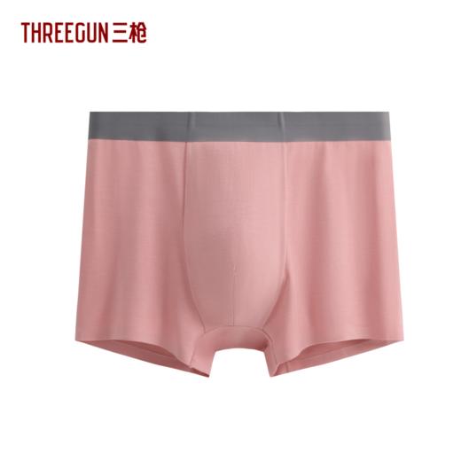 Threegun 三枪莱赛尔无痕男平脚裤-T50061B03 商品图0