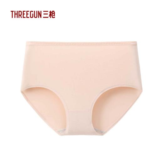 Threegun三枪 高支木代尔中腰女三角裤-40698B111 商品图4