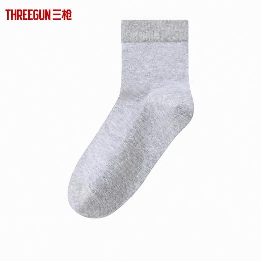 Threegun三枪 网眼松口直角中筒男袜-T90078Z03 商品图4