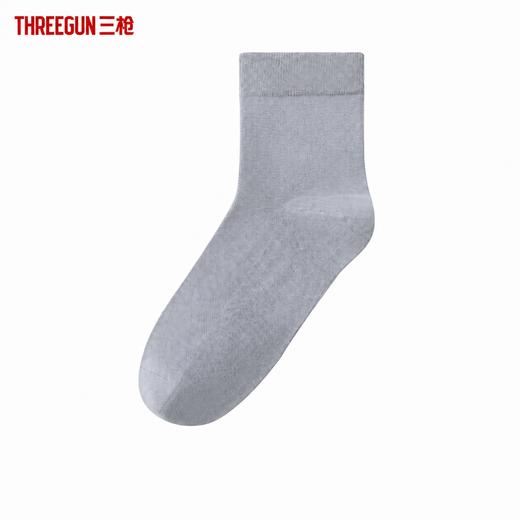 Threegun三枪 网眼松口直角中筒男袜-T90078Z03 商品图1